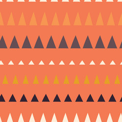 triangles in a row seamless pattern vector