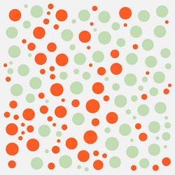 seamless abstract pattern with irregular red vector image