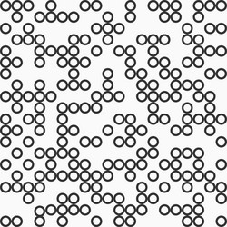 seamless pattern with small circles or dots vector image