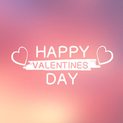 Abstract background with text for st valentines vector