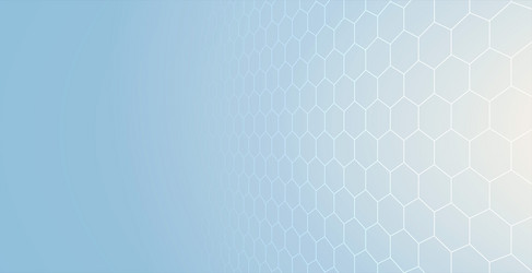 futuristic digital techno hexagonal background vector image