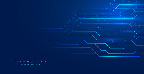 abstract digital line tech background for web vector image