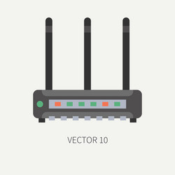 plain flat color computer part icon vector image