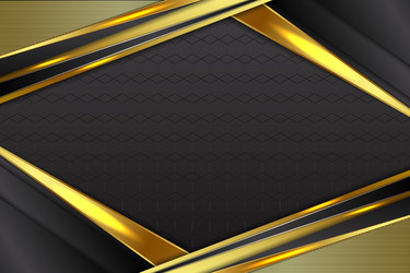 abstract background triangle shape with gold vector image