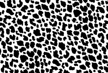 Seamless pattern with dalmatian print vector
