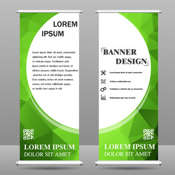 Abstract background banner vector
