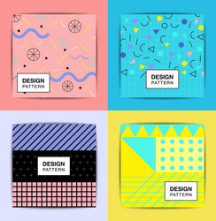 layout pattern abstract background stylish vector image
