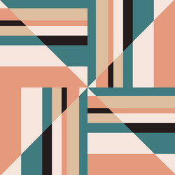 geometric abstract grid based pattern design vector image