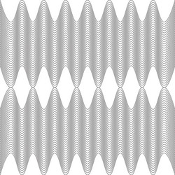 Modern design lines pattern repeat undulated vector