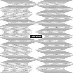 Modern design lines pattern repeat undulated vector