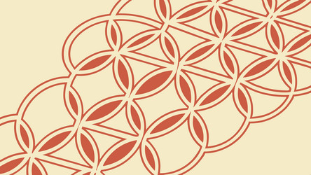 subtle overlapping circles pattern elegant vector image