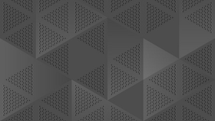 abstract 3d texture black triangle pattern vector image
