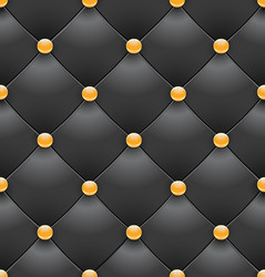 black royal upholstery seamless background vector