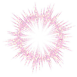 bursting rays sunburst frame abstract equalizer vector image