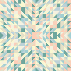 Seamless geometric triangle pattern abstract vector