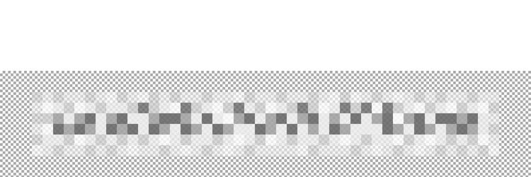 Censor blur effect horizontal checkered pattern vector