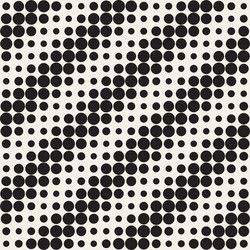 seamless pattern repeating geometric elements vector image