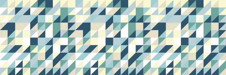 Seamless geometric triangle pattern abstract vector