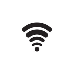 Signal icon design can also be used for user vector