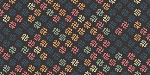 creative abstract design from random repetitive vector image