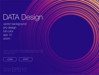 abstract blend background template for web site vector image