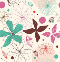 abstract pattern design background vector image
