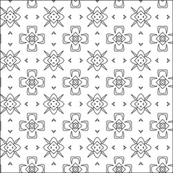geometric pattern with triangular elements vector image