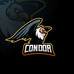 Condor Esports Logo Vector Image