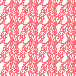 seamless summer color pattern of abstract shapes vector image