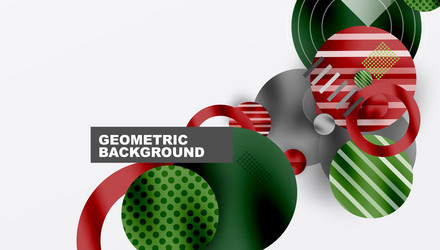 abstract geometric background with overlapping vector image