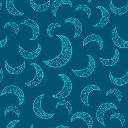 endless pattern consists manually drawn vector