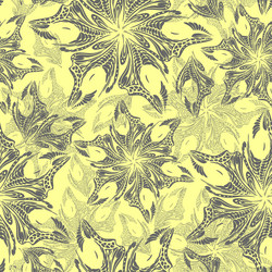Seamless gray openwork pattern of abstract vector