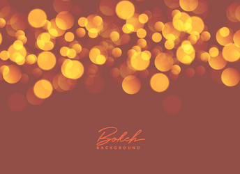 abstract bokeh lights background design vector image