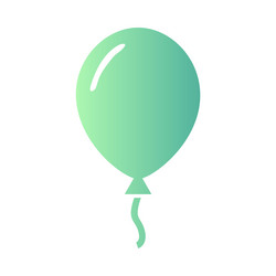 balloon gradient universal icon ui ux element sign vector image