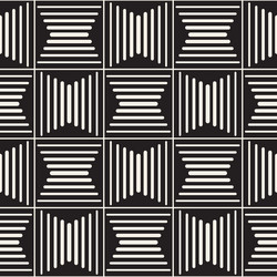 seamless pattern repeating geometric elements vector image