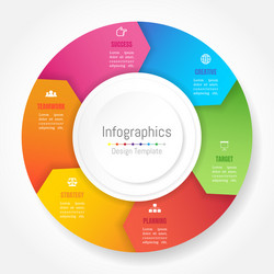 Infographic Data Elements - Business Concepts vector image