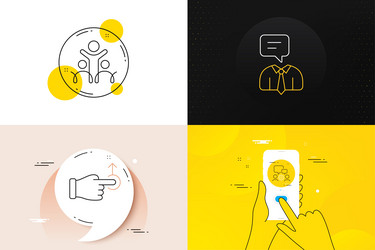 minimal set of drag drop inclusion vector image