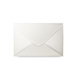 Realistic 3d envelope post letter cover vector