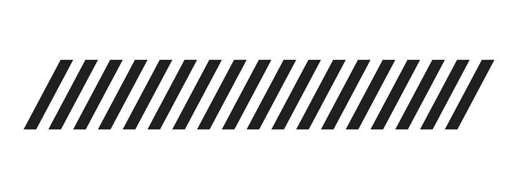 slash line border diagonal lines divider strip vector image