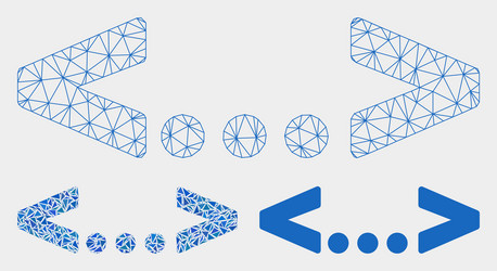 inline code mesh carcass model and triangle vector