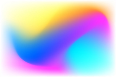 Abstract gradient colors flowing background design vector