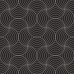 Rounded Line Pattern – Abstract Tile vector