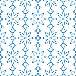 Geometric islamic stars seamless pattern Vector Image