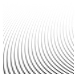 Thin gray gradient lines pattern background vector