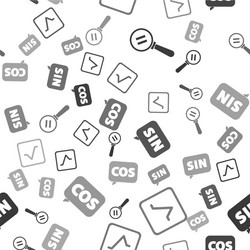 set calculation square root mathematics function vector image