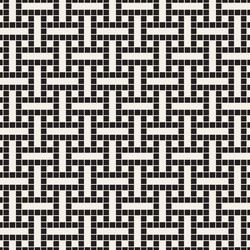 seamless pattern repeating geometric elements vector image