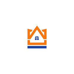 home realty design logo vector