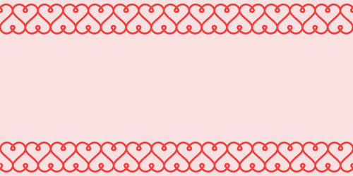 Valentines day greeting card template vector