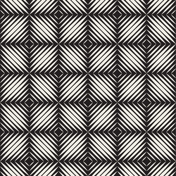seamless pattern repeating geometric elements vector image
