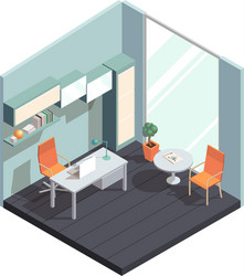 Living room isometric design Royalty Free Vector Image